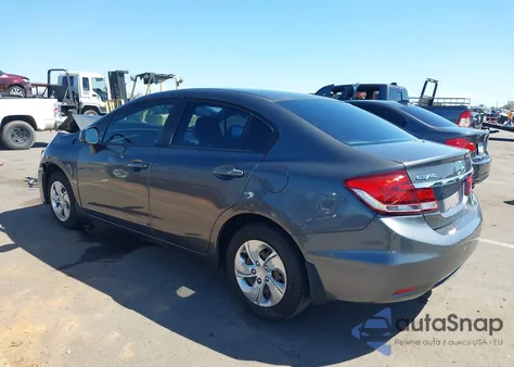 2013 Honda Civic Lx z USA, uszkodzony, nr VIN 2HGFB2F53DH544661